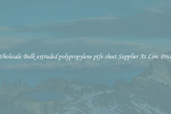 Wholesale Bulk extruded polypropylene ptfe sheet Supplier At Low Prices