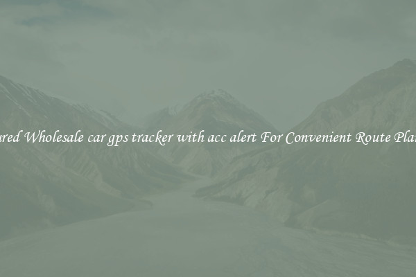 Featured Wholesale car gps tracker with acc alert For Convenient Route Planning 