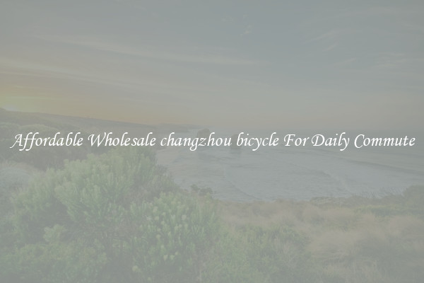 Affordable Wholesale changzhou bicycle For Daily Commute