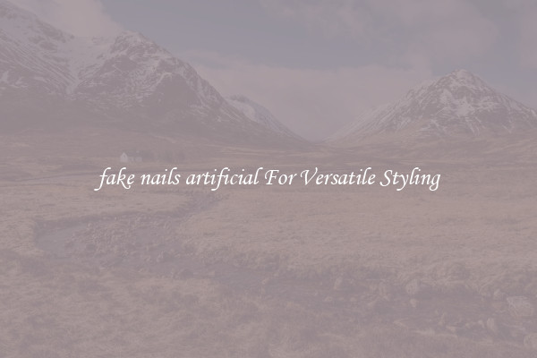 fake nails artificial For Versatile Styling