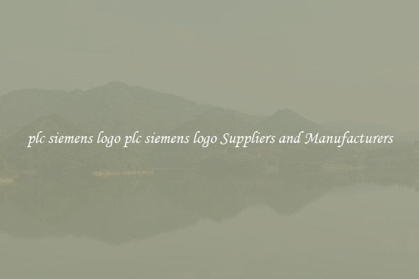 plc siemens logo plc siemens logo Suppliers and Manufacturers